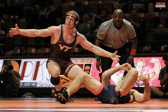 2017.01.22. Wrestling. UVA at VT