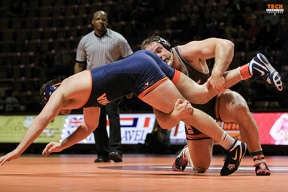 2017.01.22. Wrestling. UVA at VT