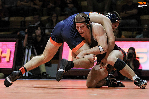 2017.01.22. Wrestling. UVA at VT