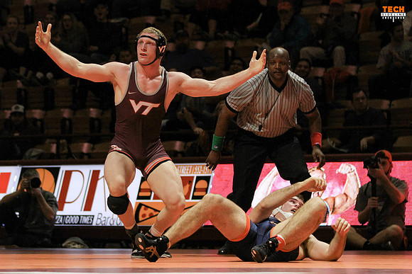 2017.01.22. Wrestling. UVA at VT