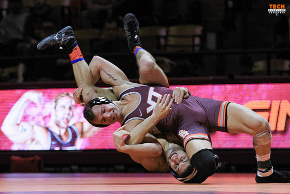 2017.01.22. Wrestling. UVA at VT