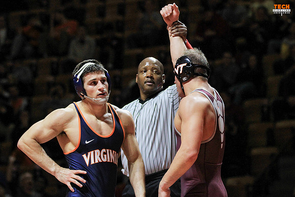 2017.01.22. Wrestling. UVA at VT