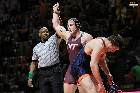 2017.01.22. Wrestling. UVA at VT