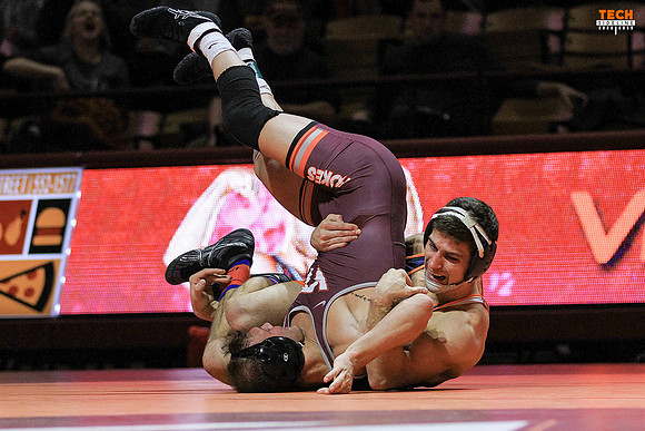 2017.01.22. Wrestling. UVA at VT
