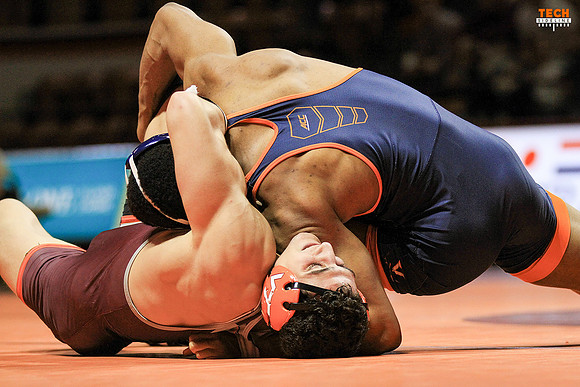 2017.01.22. Wrestling. UVA at VT