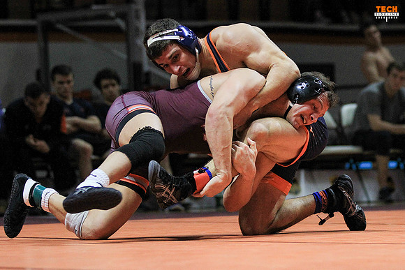 2017.01.22. Wrestling. UVA at VT