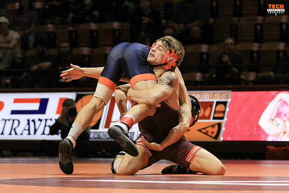 2017.01.22. Wrestling. UVA at VT