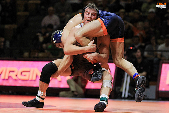 2017.01.22. Wrestling. UVA at VT