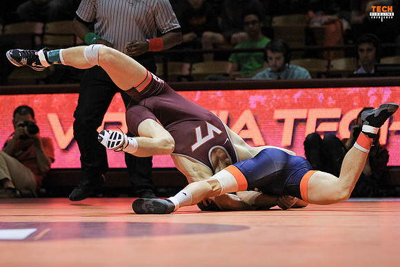 2017.01.22. Wrestling. UVA at VT