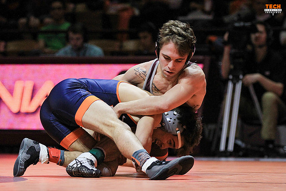 2017.01.22. Wrestling. UVA at VT