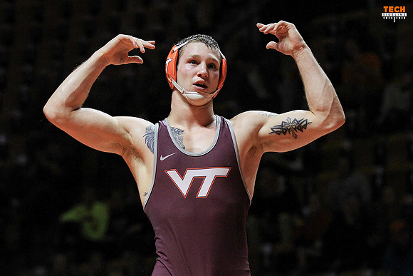 2017.01.22. Wrestling. UVA at VT