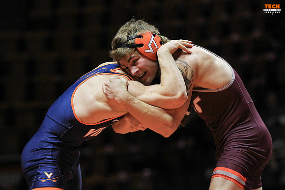 2017.01.22. Wrestling. UVA at VT