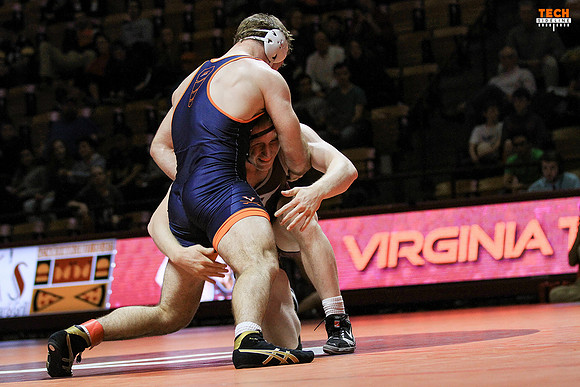 2017.01.22. Wrestling. UVA at VT