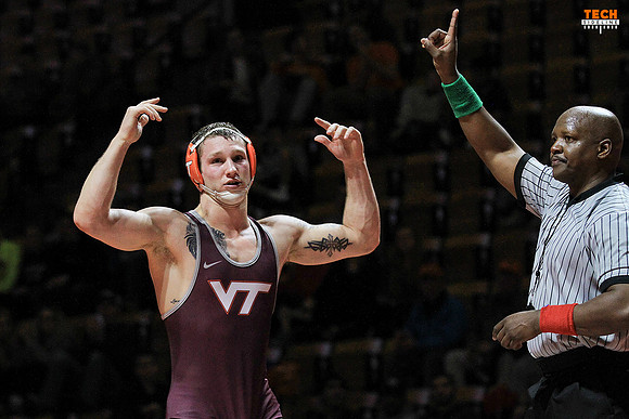 2017.01.22. Wrestling. UVA at VT