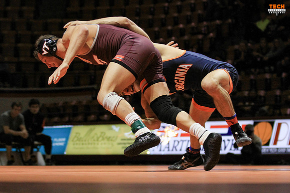 2017.01.22. Wrestling. UVA at VT