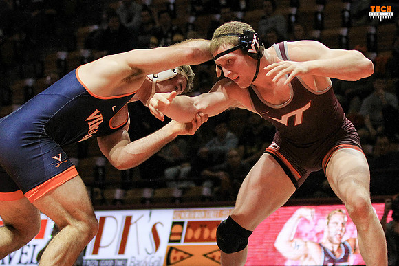 2017.01.22. Wrestling. UVA at VT