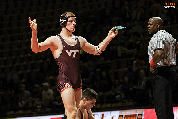 2017.01.22. Wrestling. UVA at VT