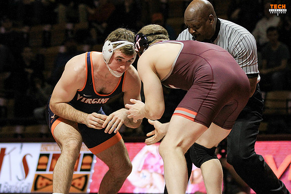 2017.01.22. Wrestling. UVA at VT