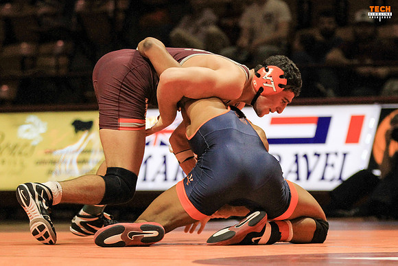 2017.01.22. Wrestling. UVA at VT