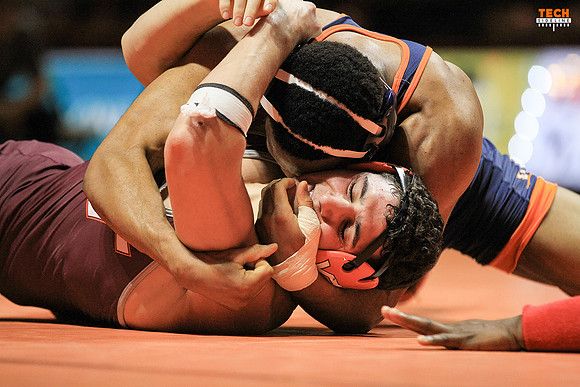 2017.01.22. Wrestling. UVA at VT