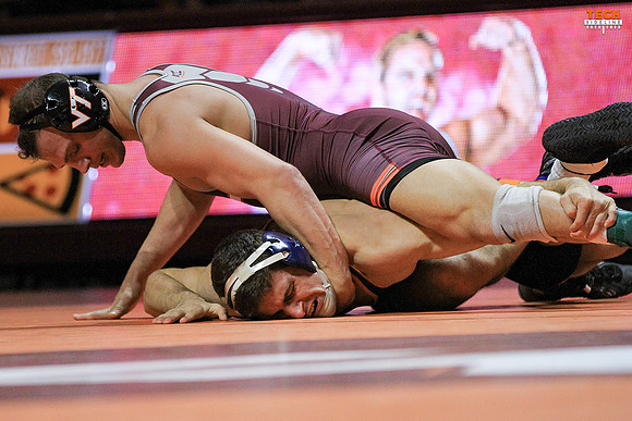 2017.01.22. Wrestling. UVA at VT