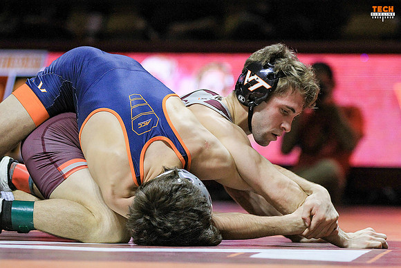 2017.01.22. Wrestling. UVA at VT