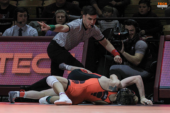 2017.02.19. Wrestling. Nebraska at VT