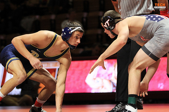 2017.01.20. Wrestling. Pitt at VT