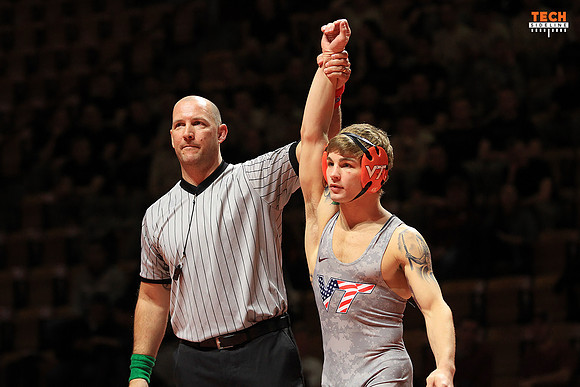 2017.01.20. Wrestling. Pitt at VT