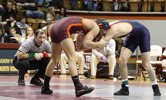 2011.02.05. Wrestling. UVA at VT