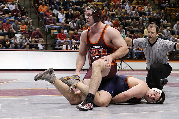 2011.02.05. Wrestling. UVA at VT