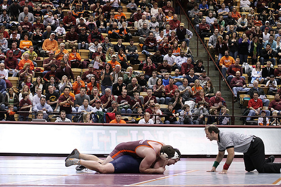 2011.02.05. Wrestling. UVA at VT