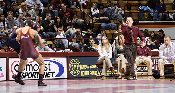 2011.02.05. Wrestling. UVA at VT