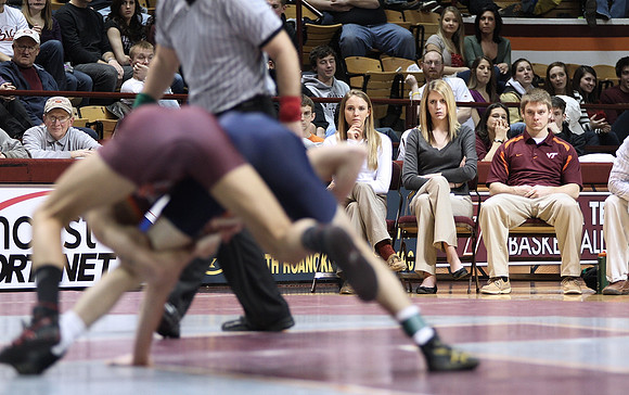 2011.02.05. Wrestling. UVA at VT