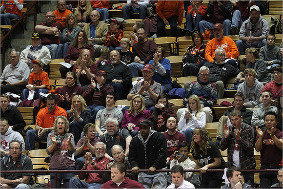 2013.01.27. Oklahoma at Virginia Tech.
