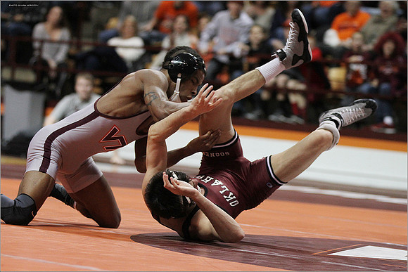 2013.01.27. Oklahoma at Virginia Tech.