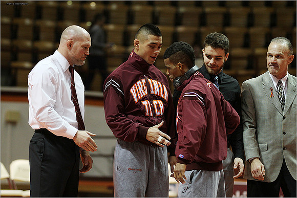 2013.01.27. Oklahoma at Virginia Tech.