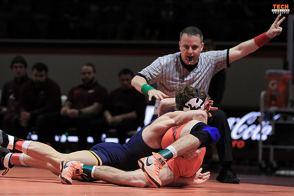 2017.12.22. Wrestling. WVU at VT