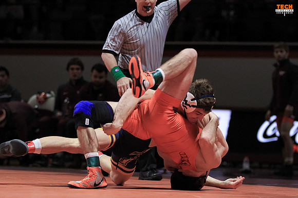 2017.12.22. Wrestling. WVU at VT