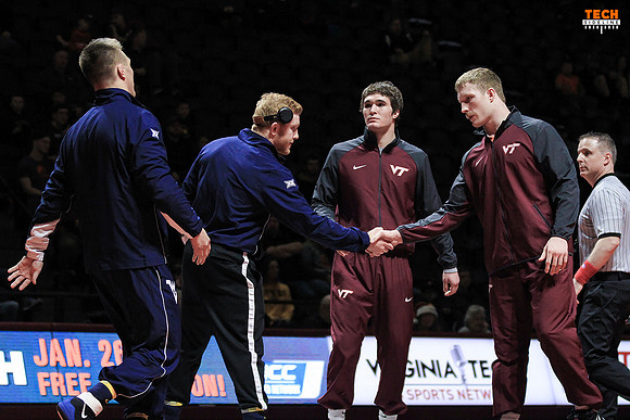 2017.12.22. Wrestling. WVU at VT