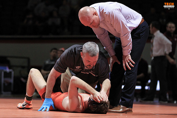 2017.12.22. Wrestling. WVU at VT