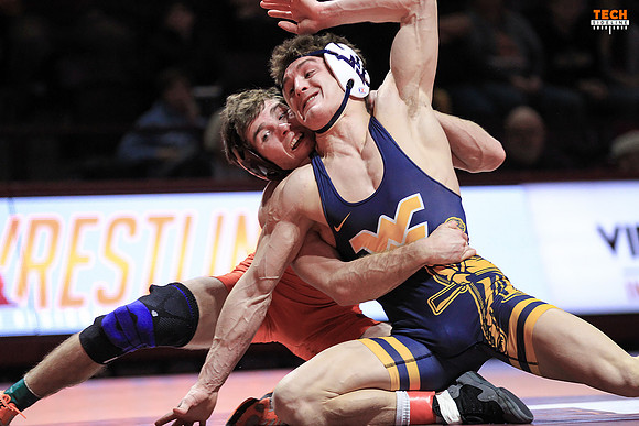 2017.12.22. Wrestling. WVU at VT