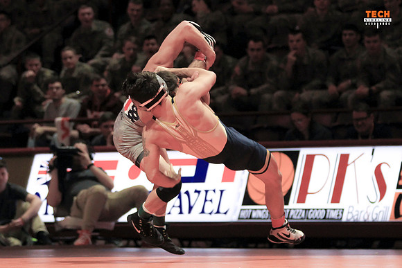 2019.01.25. Pittsburgh at VT. Wrestling.