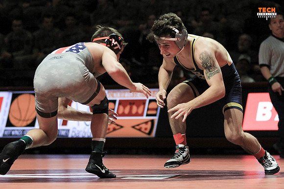 2019.01.25. Pittsburgh at VT. Wrestling.