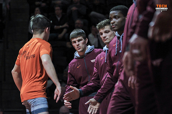 2019.01.25. Pittsburgh at VT. Wrestling.