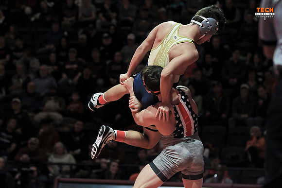 2019.01.25. Pittsburgh at VT. Wrestling.