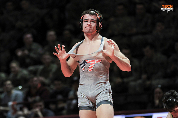 2019.01.25. Pittsburgh at VT. Wrestling.