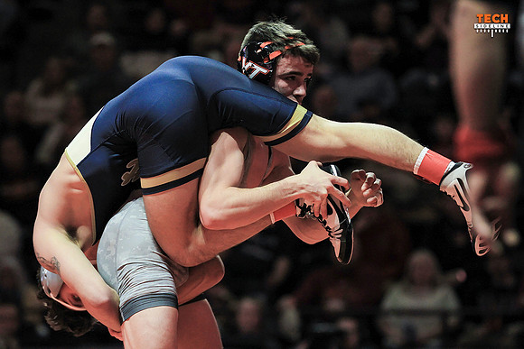 2019.01.25. Pittsburgh at VT. Wrestling.