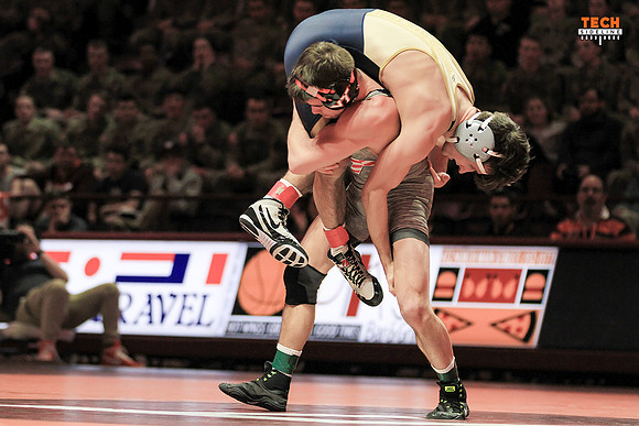 2019.01.25. Pittsburgh at VT. Wrestling.