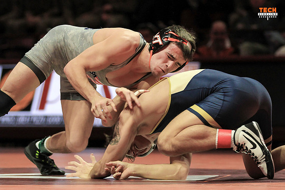 2019.01.25. Pittsburgh at VT. Wrestling.